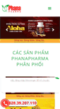 Mobile Screenshot of phanapharma.com.vn